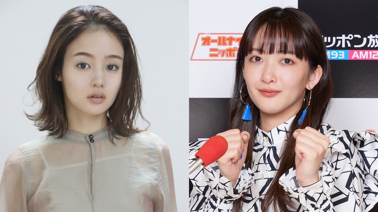 左から藤原さくら、長屋晴子（緑黄色社会）。