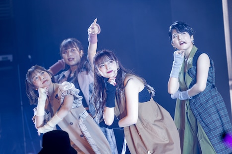 AMEFURASSHI「FALL IN LOVE TOUR 2022」ファイナル公演の様子。