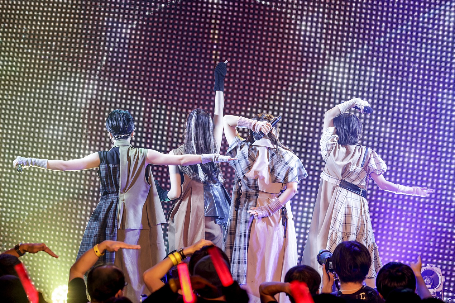 AMEFURASSHI「FALL IN LOVE TOUR 2022」ファイナル公演の様子。
