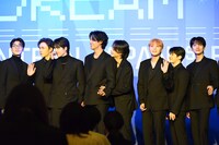 SEVENTEEN「DREAM」合同記者会見の様子。