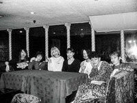 Cody・Lee(李)とchelmico。（撮影：橋本優）