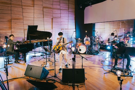 「Technics presents "Connect"Online Live オーイシマサヨシ」の様子。（撮影：曽我美芽）