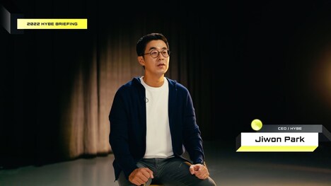 HYBEのCEOであるパク・ジウォン。