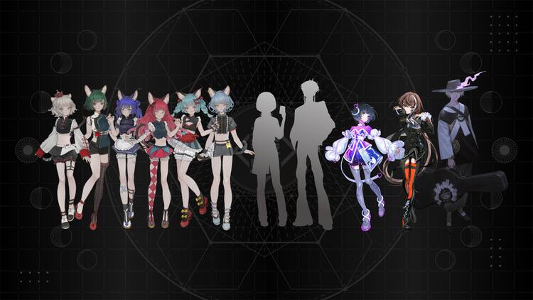 VALIS、存流、明透、跳亜登場のSINSEKAI STUDIO1周年ライブ無料配信 