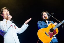 MC中の藤井隆と堀込泰行。