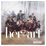 BUDDiiS「her+art」配信ジャケット