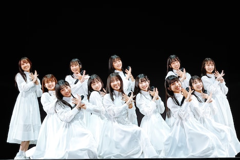 日向坂46四期生（撮影：上山陽介）