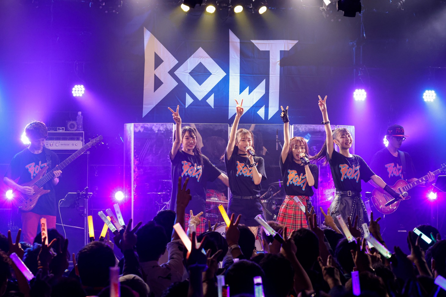 B.O.L.T「Rock the B.O.L.T」の様子。（撮影：笹森健一）