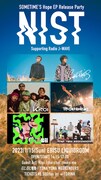SOMETIME’S「SOMETIME'S Hope EP Release Party 『NIST』 Supporting Radio J-WAVE」告知ビジュアル