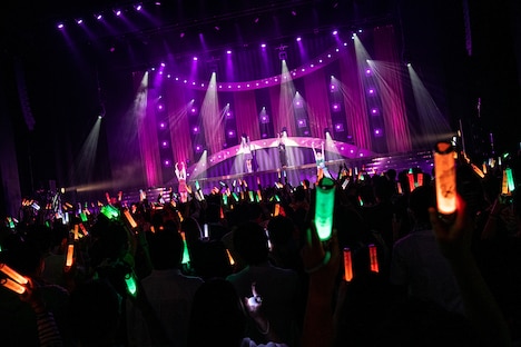 「私立恵比寿中学 柏木ひなたプロデュース企画『10131415～BOSSと子分たち～』」の様子。