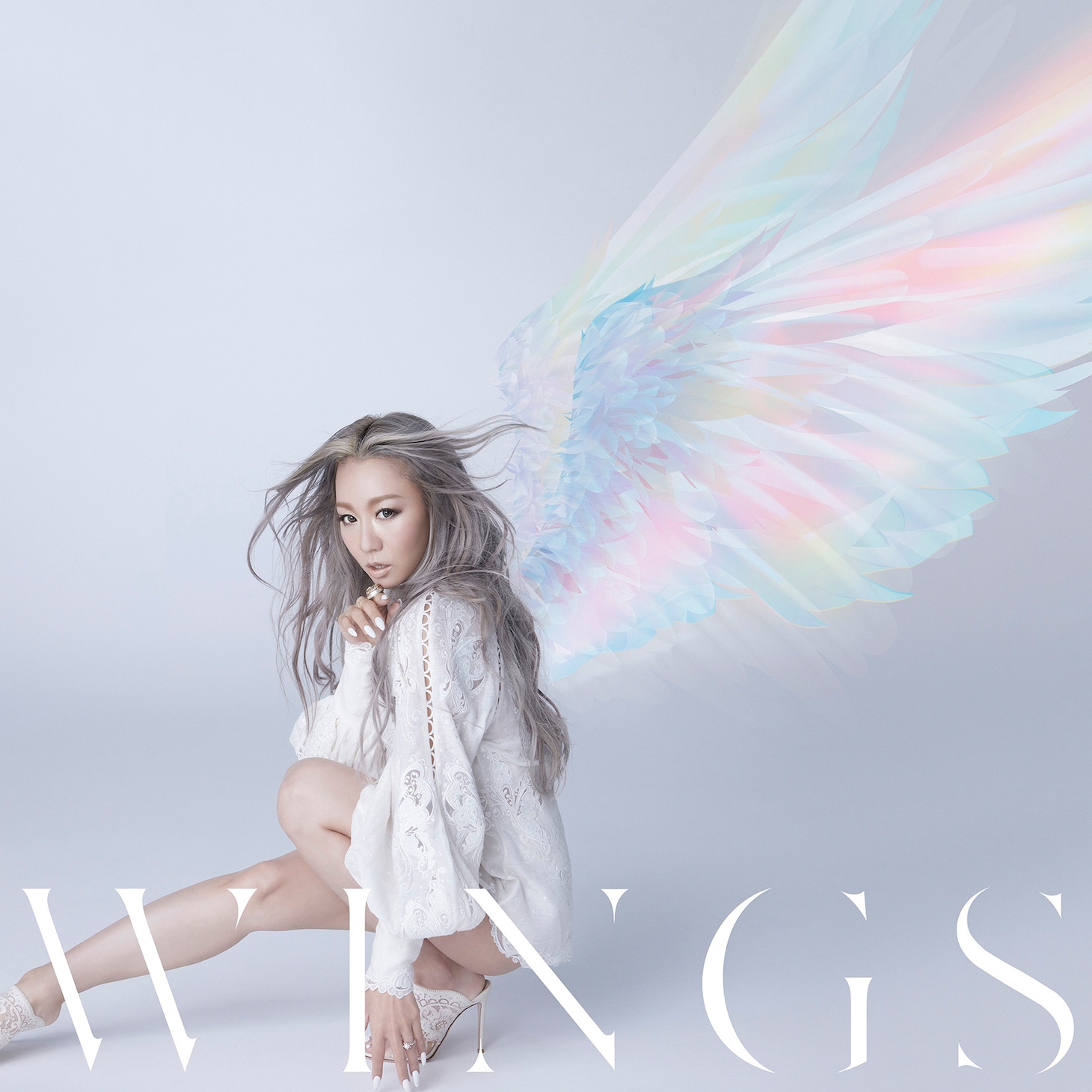 倖田來未「WINGS」DVD付き通常盤ジャケット