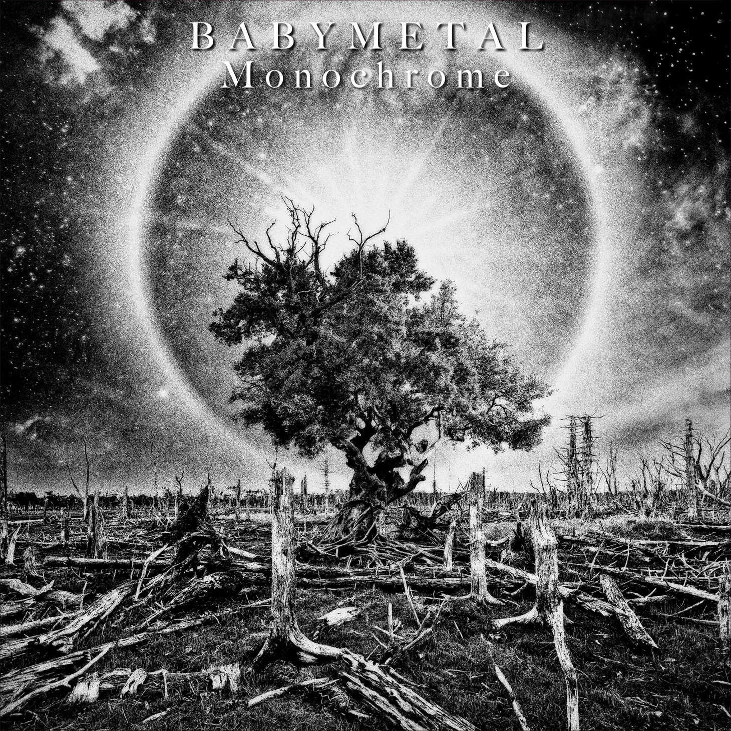 BABYMETAL「Monochrome」配信ジャケット