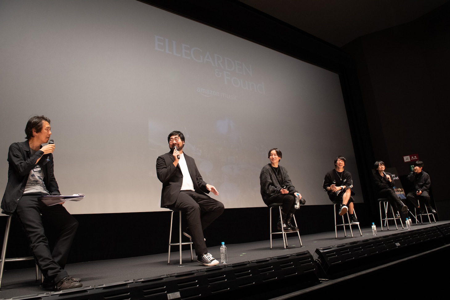 「ELLEGARDEN : Lost & Found」完成披露試写会の様子。