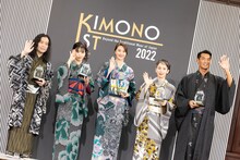 左から又吉直樹、アイナ・ジ・エンド、観月ありさ、吉岡里帆、槙野智章選手。