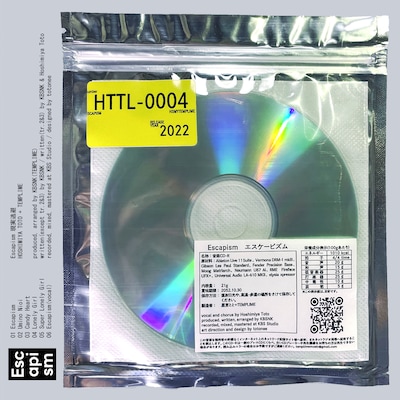 星宮とと+TEMPLIME「Escapism」ジャケット