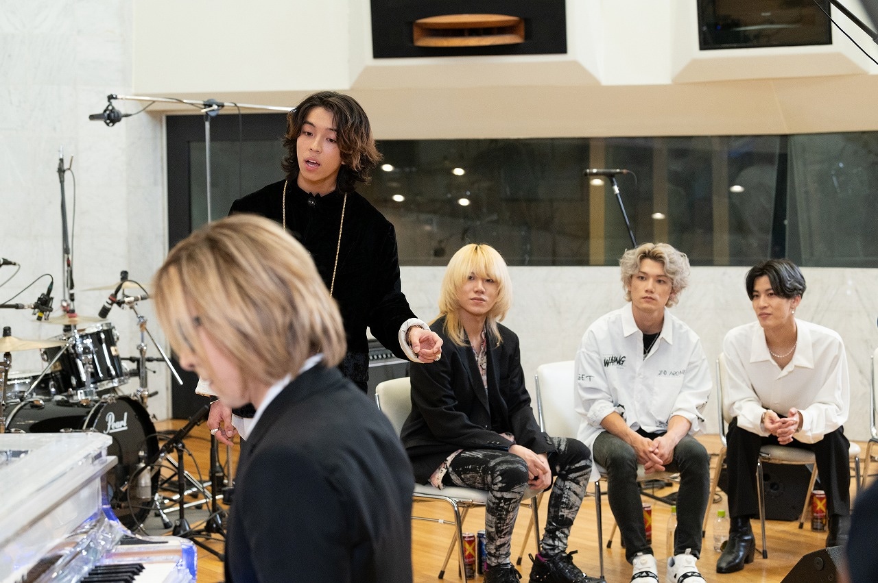 「YOSHIKI SUPERSTAR PROJECT X」より。(c)NTV