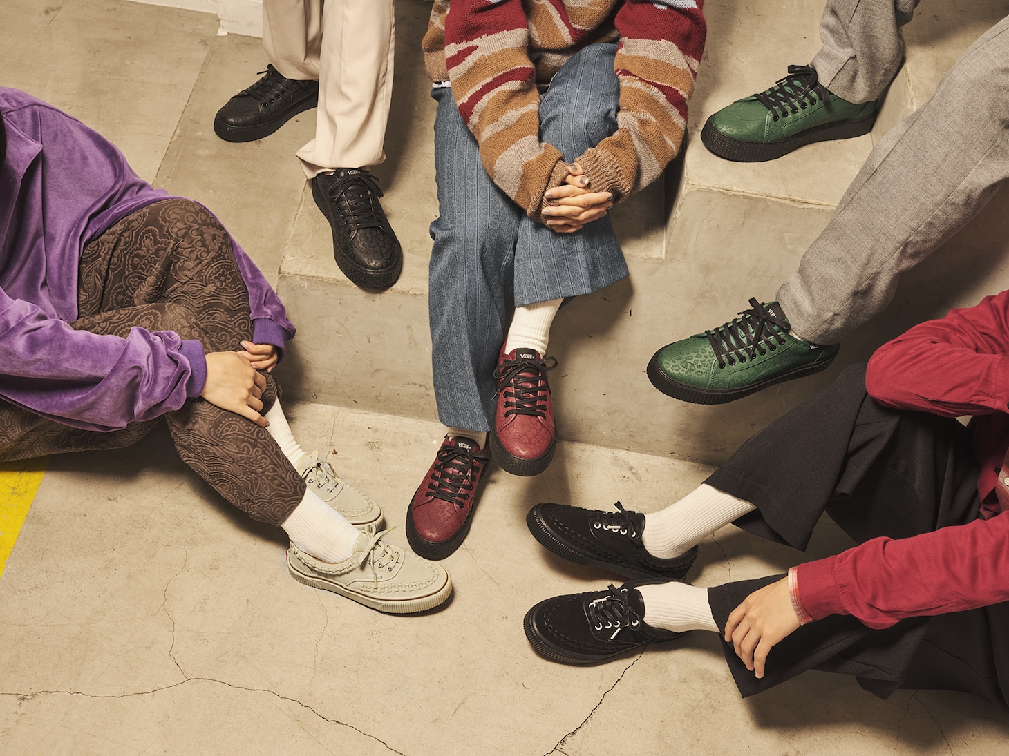 Klang Rulerがモデルを務めるVANS「ヴァンズ テディボーイ パック」キャンペーンビジュアルより。