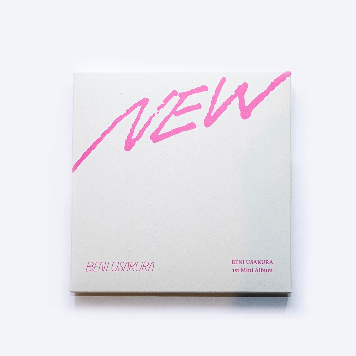 宇佐蔵べに「NEW」初回限定盤パッケージイメージ