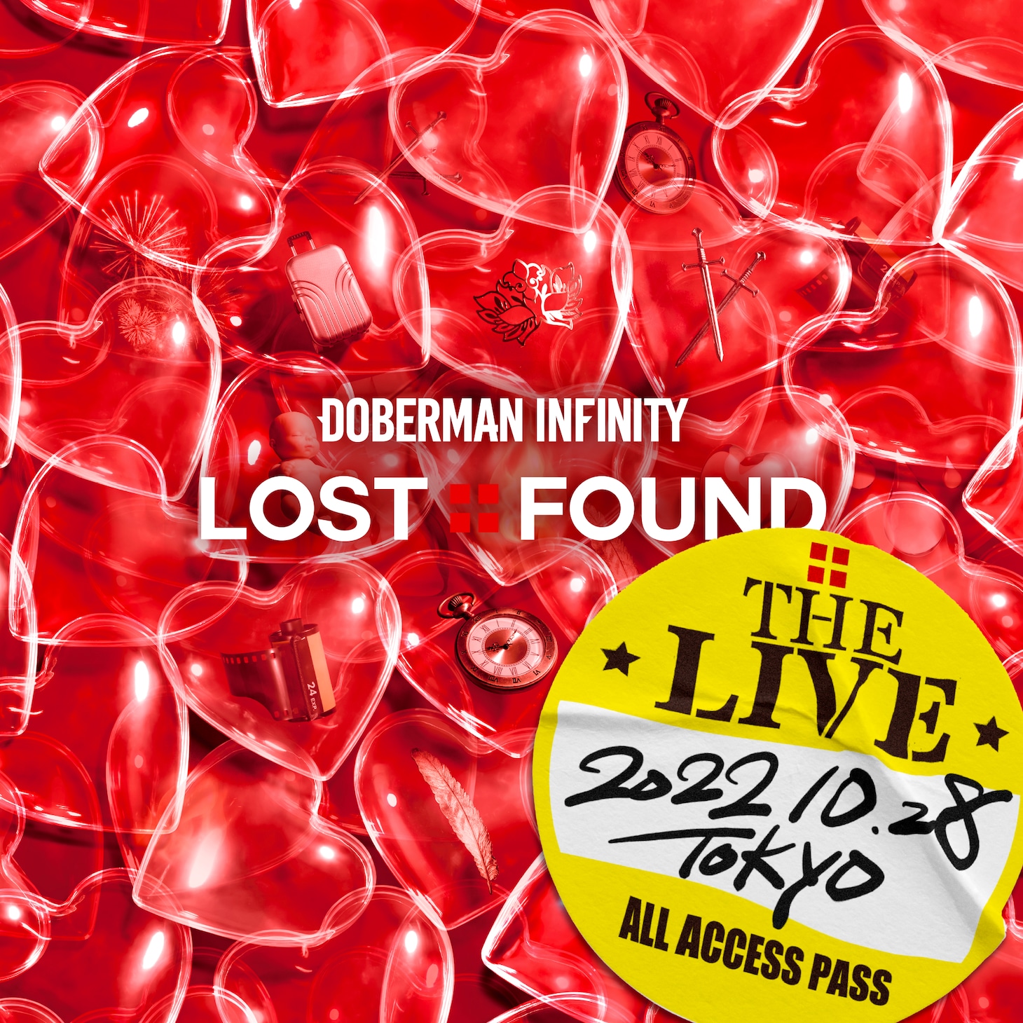 DOBERMAN INFINITY「LOST+FOUND “THE LIVE“」配信ジャケット
