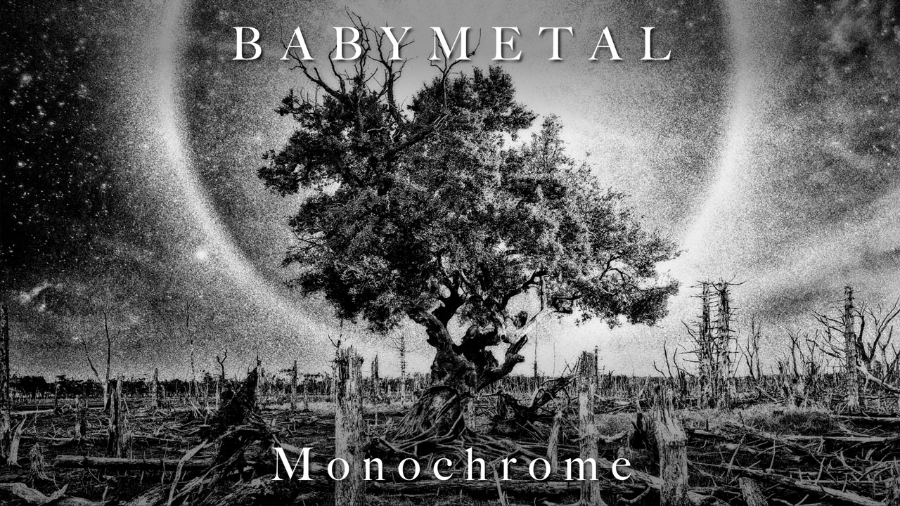 BABYMETAL「Monochrome」リリックビデオより。