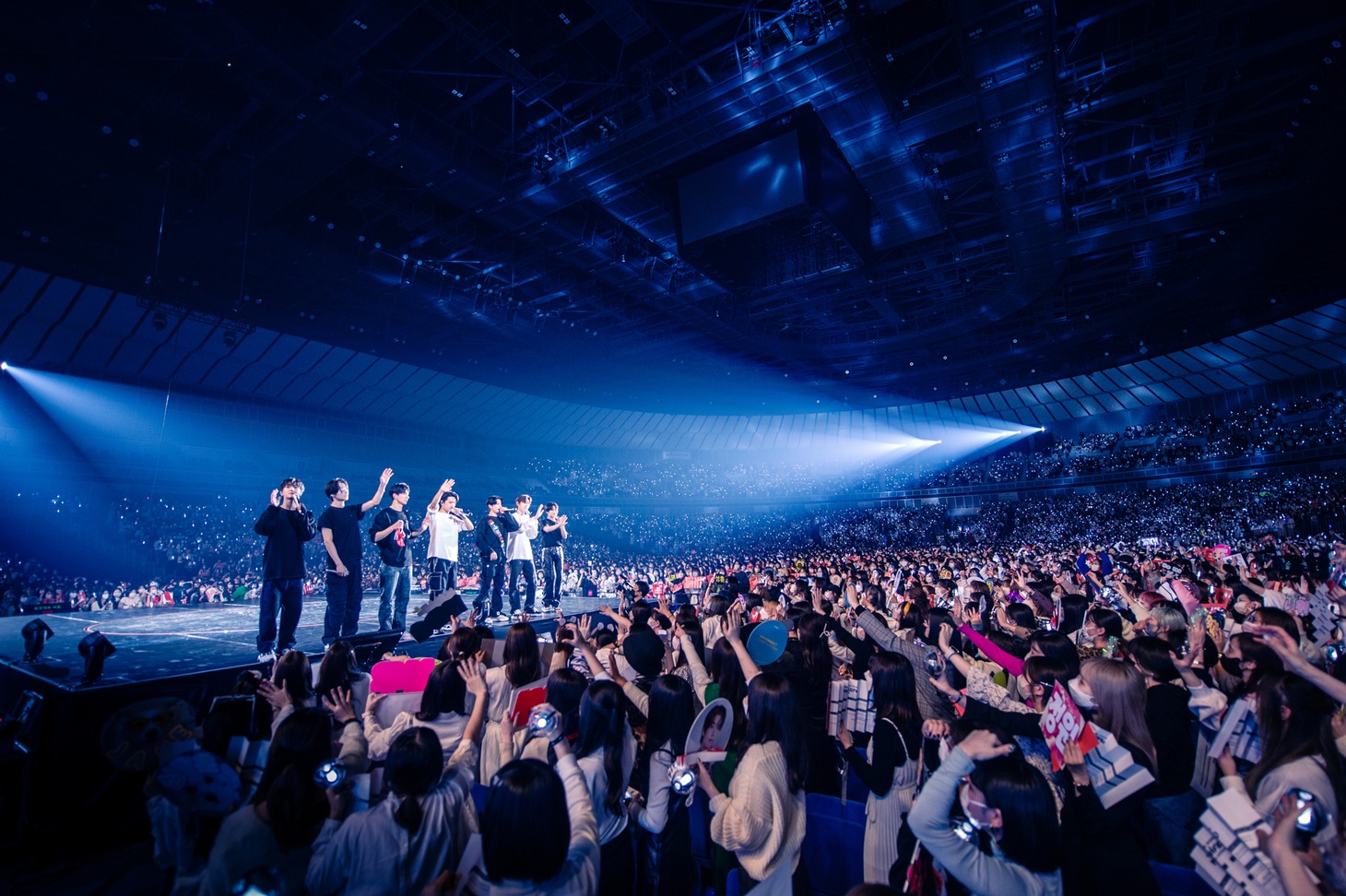 「ENHYPEN WORLD TOUR 'MANIFESTO' in JAPAN」の様子。 (P)&(C)BELIFT LAB Inc.