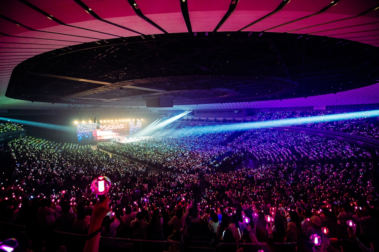 「ENHYPEN WORLD TOUR 'MANIFESTO' in JAPAN」の様子。 (P)&(C)BELIFT LAB Inc.