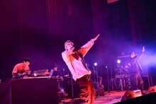 Campanellaと鎮座DOPENESSを迎えたパフォーマンスの様子。（Photo by Teppei Kishida）