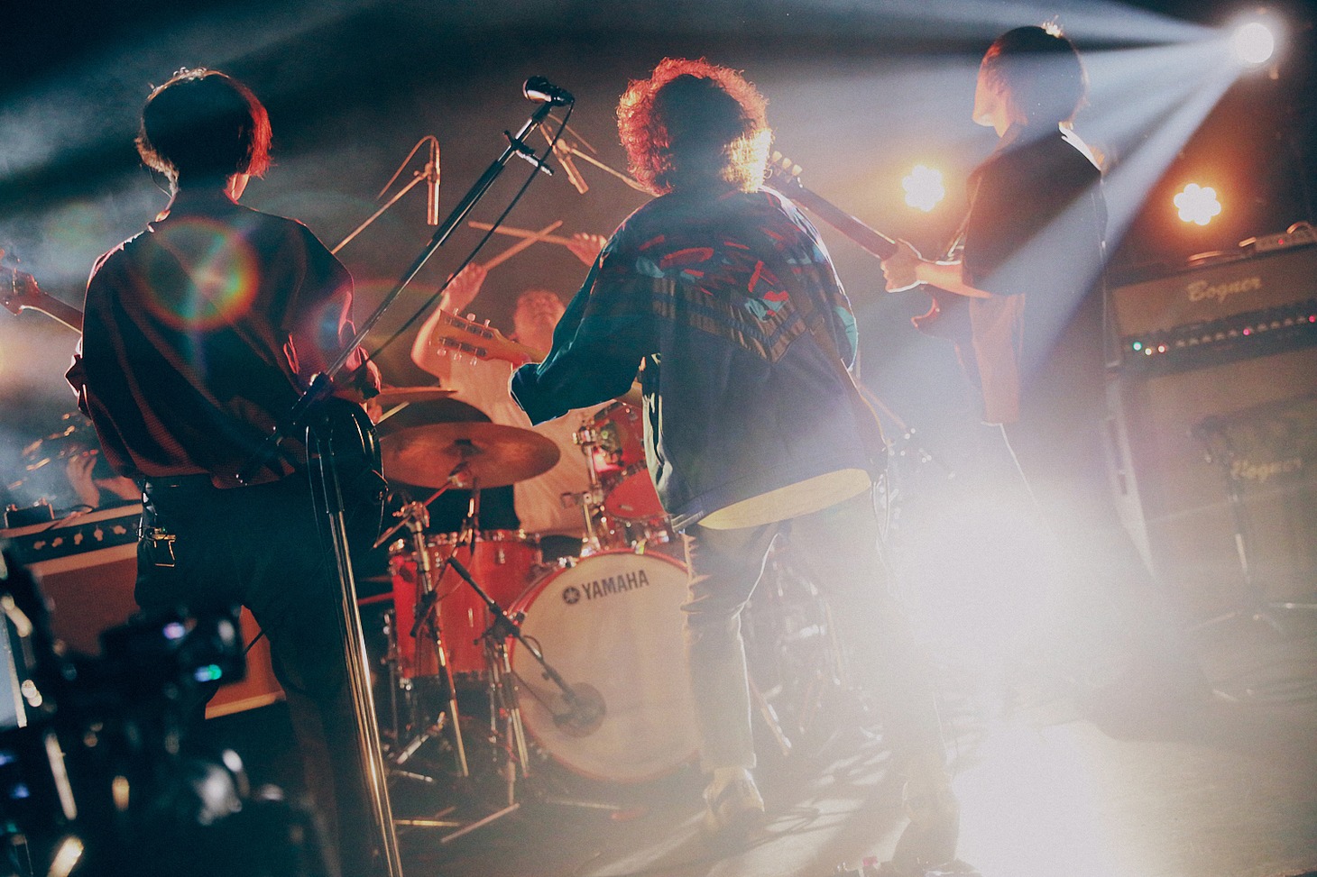 「Technics presents “Connect” Online Live Vol.2 KANA-BOON」の様子。（撮影：後藤壮太郎）