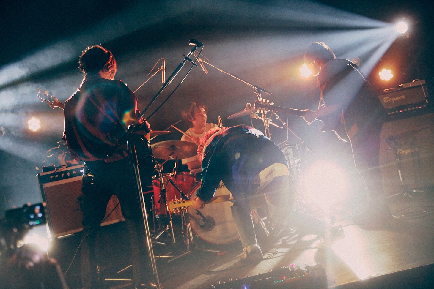 「Technics presents “Connect” Online Live Vol.2 KANA-BOON」の様子。（撮影：後藤壮太郎）