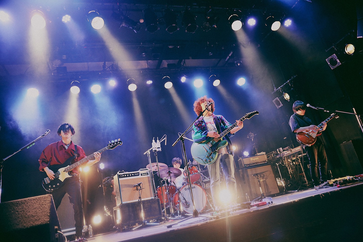 「Technics presents “Connect” Online Live Vol.2 KANA-BOON」の様子。（撮影：後藤壮太郎）