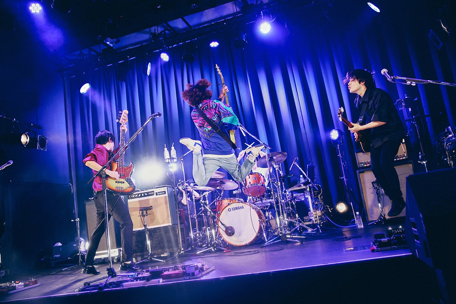 「Technics presents “Connect” Online Live Vol.2 KANA-BOON」の様子。（撮影：後藤壮太郎）