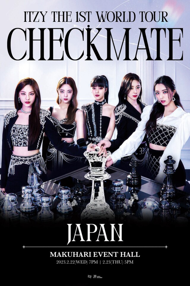 「ITZY THE 1ST WORLD TOUR＜CHECKMATE＞in JAPAN」ビジュアル