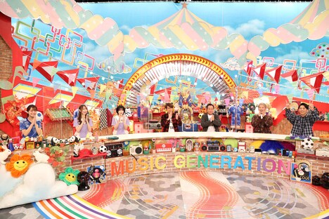 スタジオの様子。(c)フジテレビ