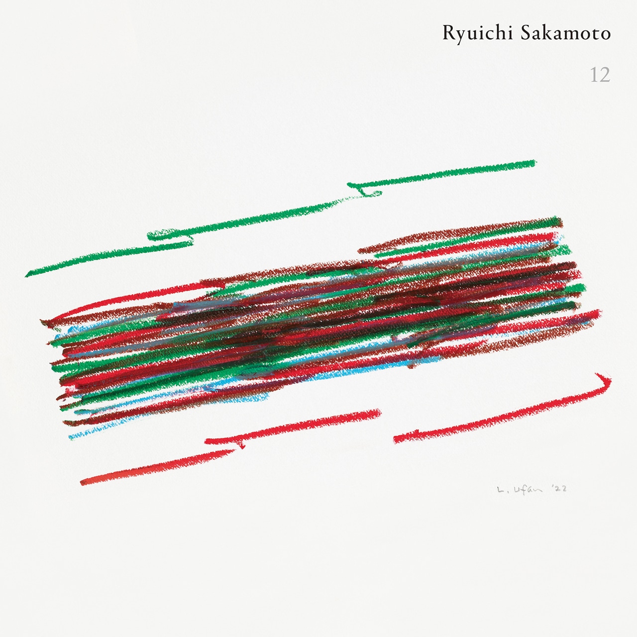 坂本龍一「12」ジャケット