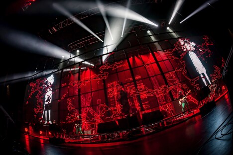 「DUSTCELL LIVE 2022『PREPARATION』」の様子。（Photo by Takashi Konuma）