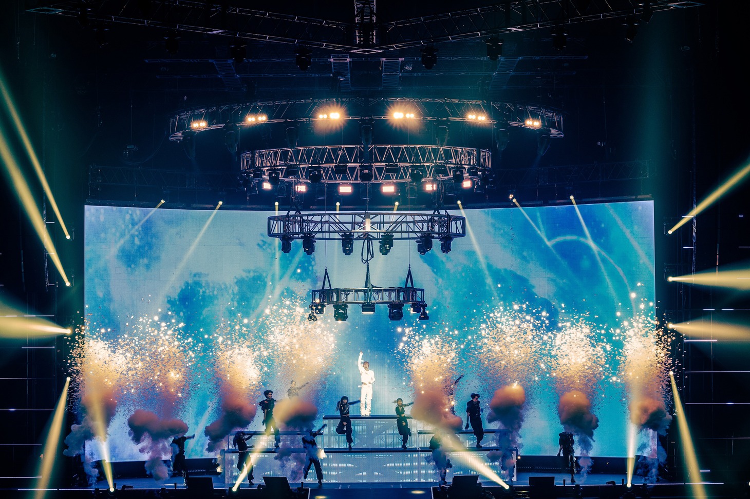 「KEY CONCERT - G.O.A.T. (Greatest Of All Time) IN THE KEYLAND JAPAN」の様子。（撮影：田中聖太郎）