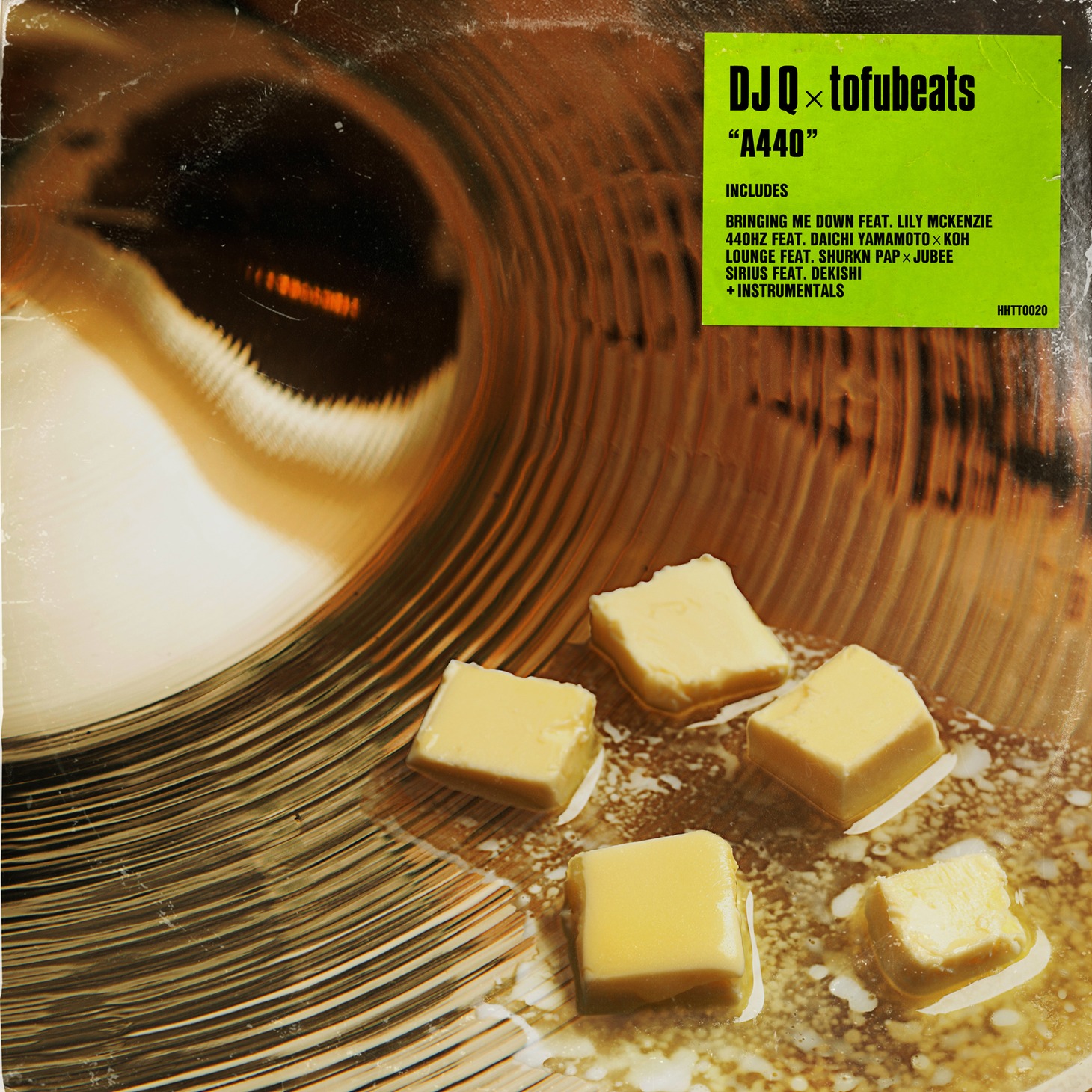 DJ Q x tofubeats「A440」ジャケット