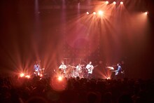 リーガルリリー「cell,core 2022」東京・Zepp Haneda（TOKYO）公演のくるりのライブの様子。（撮影：池野詩織）