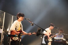 リーガルリリー「cell,core 2022」東京・Zepp Haneda（TOKYO）公演のくるりのライブの様子。（撮影：池野詩織）