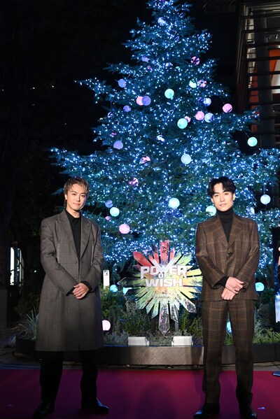 EXILE TAKAHIROとEXILE TETSUYA。