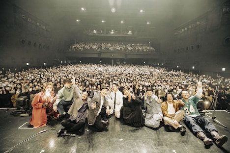 「TENDRE『PRISMATICS』Release One-Man Tour 2022」東京・Zepp DiverCity（TOKYO）公演の様子。