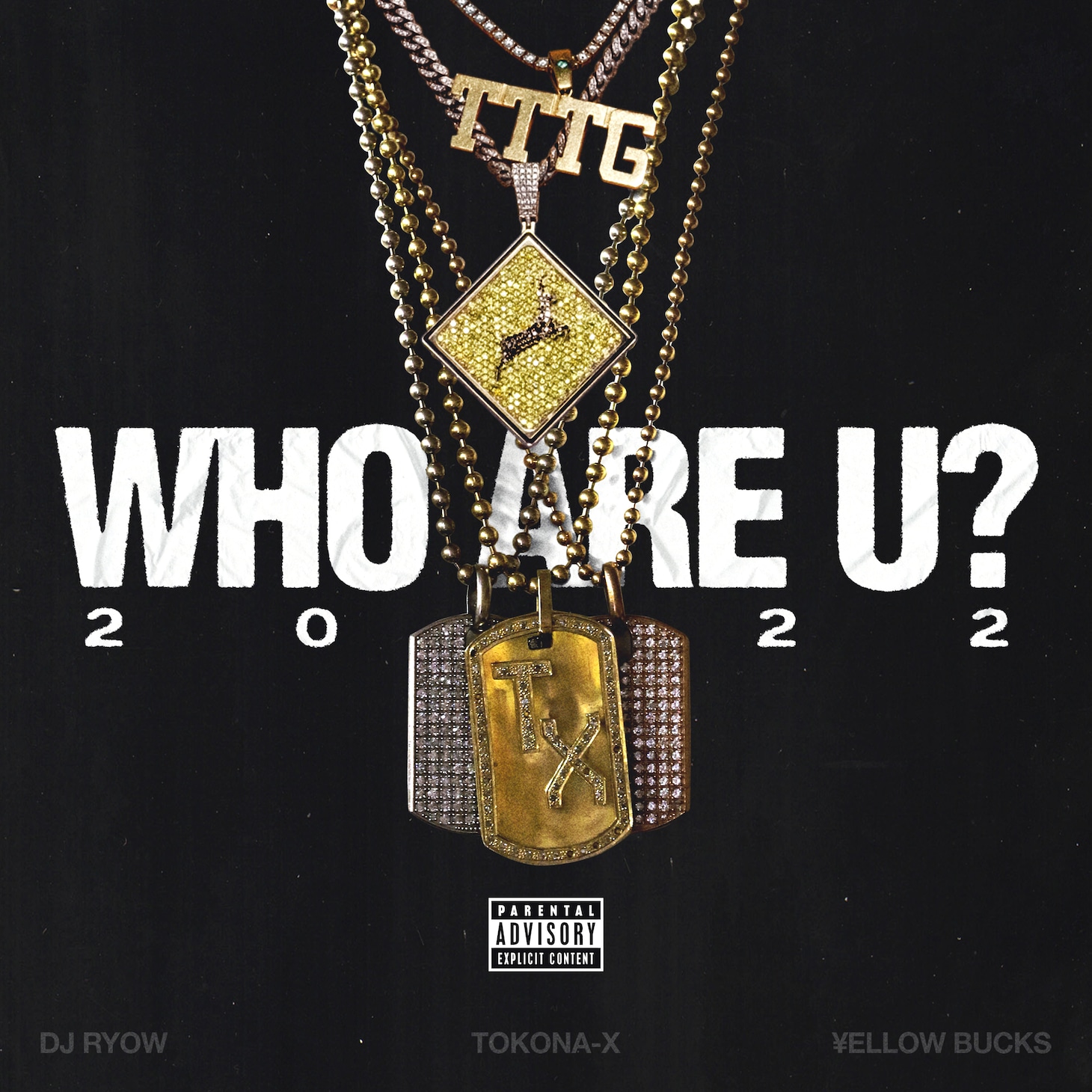 DJ RYOW「WHO ARE U? 2022」配信ジャケット