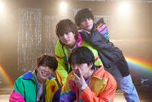 Sexy Zone。左から時計回りに松島聡、佐藤勝利、中島健人、菊池風磨。(c)フジテレビ