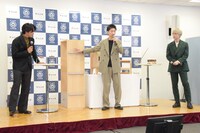 左から佐藤寛太、EXILE MAKIDAI、藤原樹。