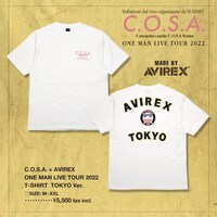 「C.O.S.A. ONE MAN LIVE TOUR 2022」Tシャツ