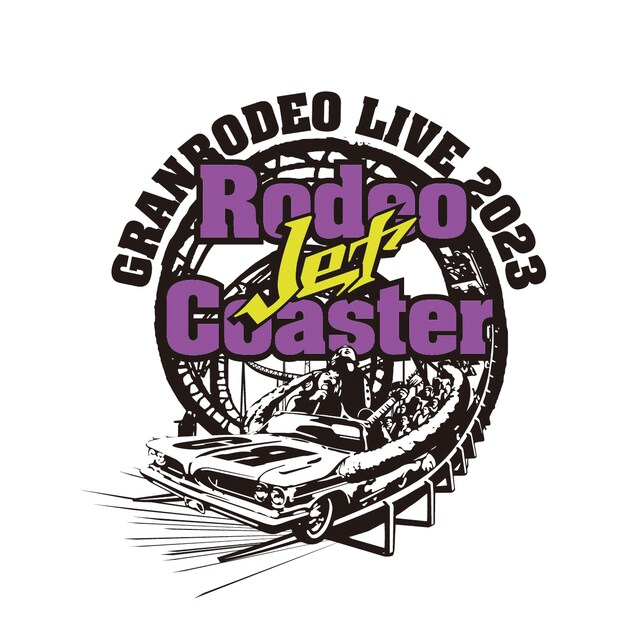 「GRANRODEO LIVE 2023 “Rodeo Jet Coaster”」ロゴ