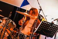 堀正輝（Dr）（Photo by nakamura shiori）