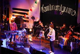 カミナリグモ、リズム隊やストリングスカルテットとともに15年の歴史を奏でたアニバーサリー公演