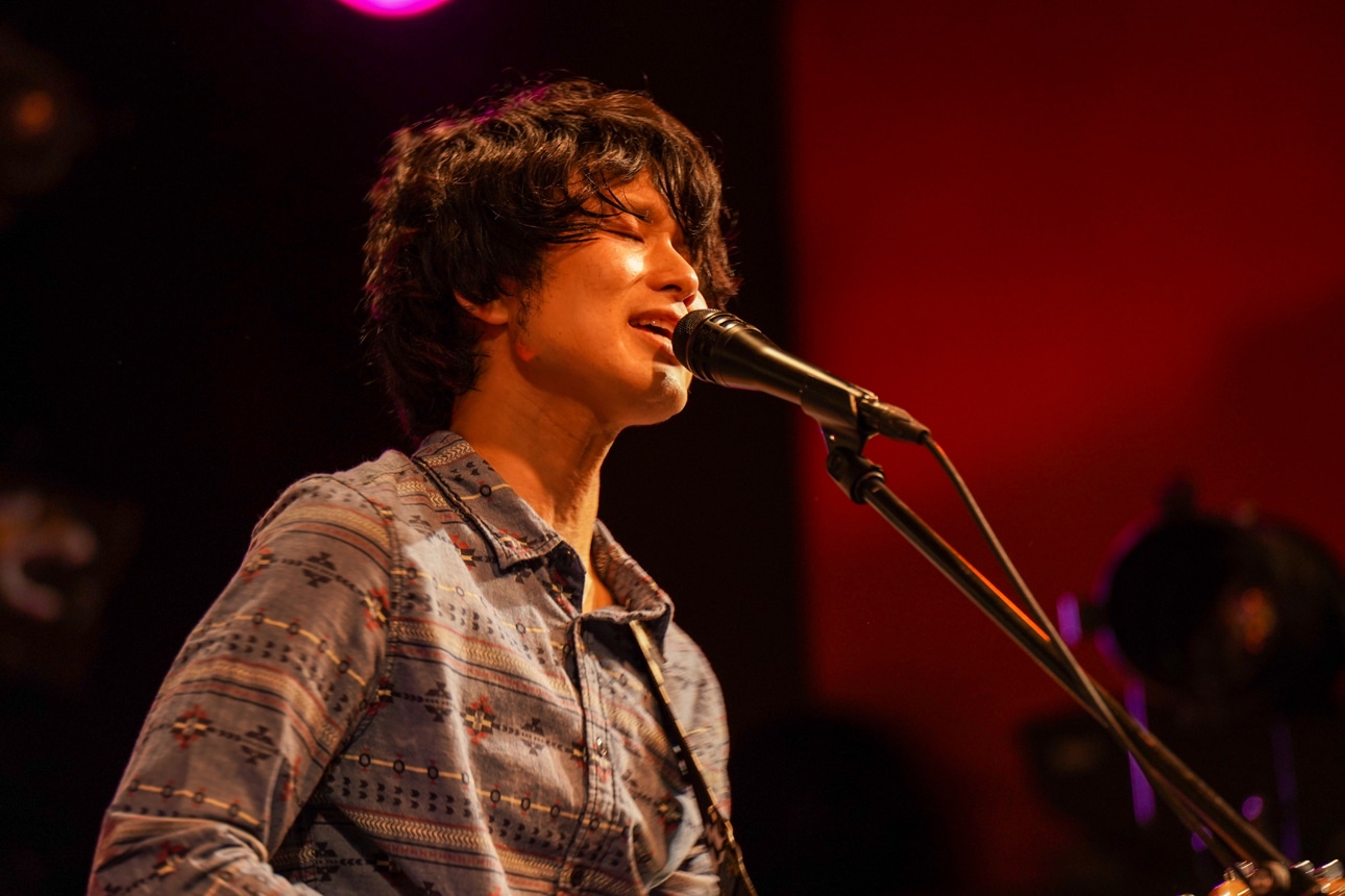 上野啓示（G, Vo）（Photo by nakamura shiori）