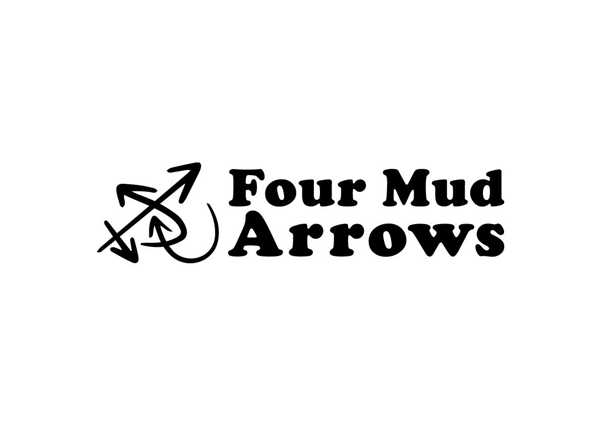 Four Mud Arrows」ロゴ - GADOROがレーベル設立、第1弾楽曲は